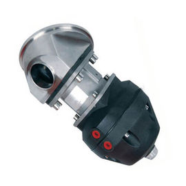 SS304/Sanitaire het Diafragmaklep van SS316L, de Pneumatische Klep van de Tankbodem