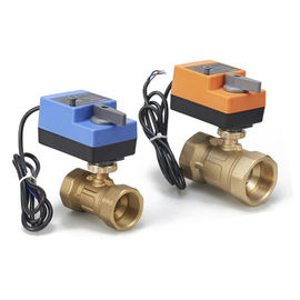 Nauwkeurige 2 Manier Elektrische Aangedreven Kogelklep voor Waterspiegel/Datatransportbesturing