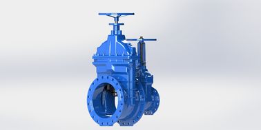 De zachte Gezette Klep van de Waterpoort, FBE Met een laag bedekte Kneedbare Ijzer Van een flens voorzien Poortklep
