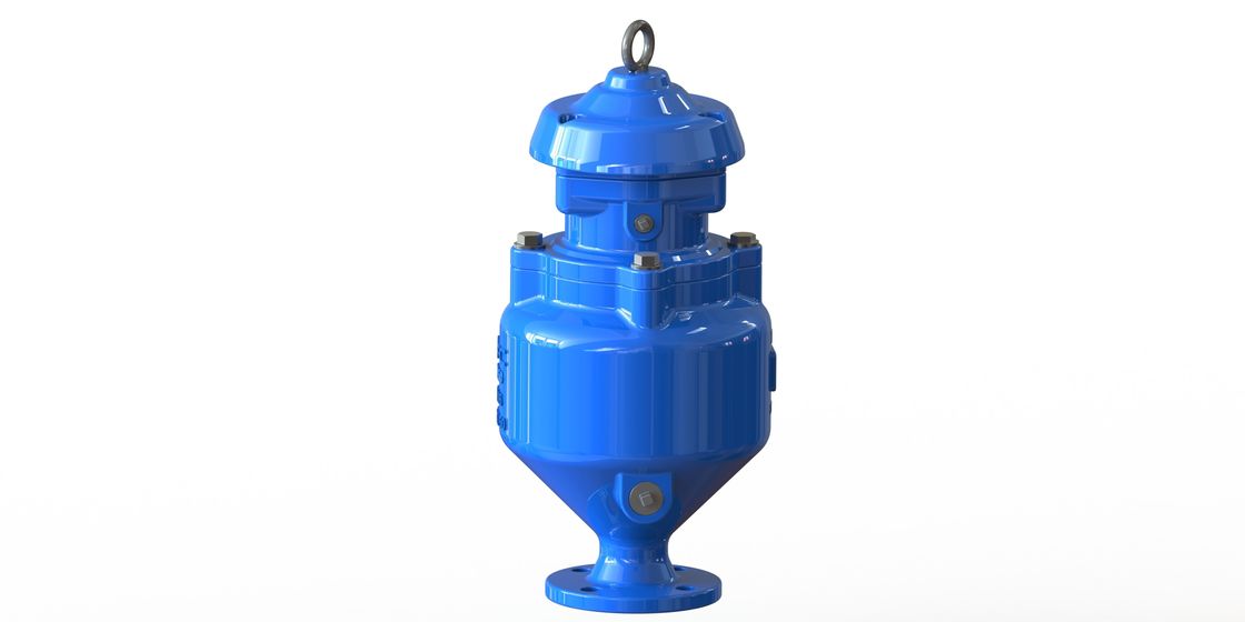 Blauwe RAL 5010 Klep van de Lucht de Vacuümversie Epoxy Met een laag bedekt voor het Systeem van het Rioleringswater