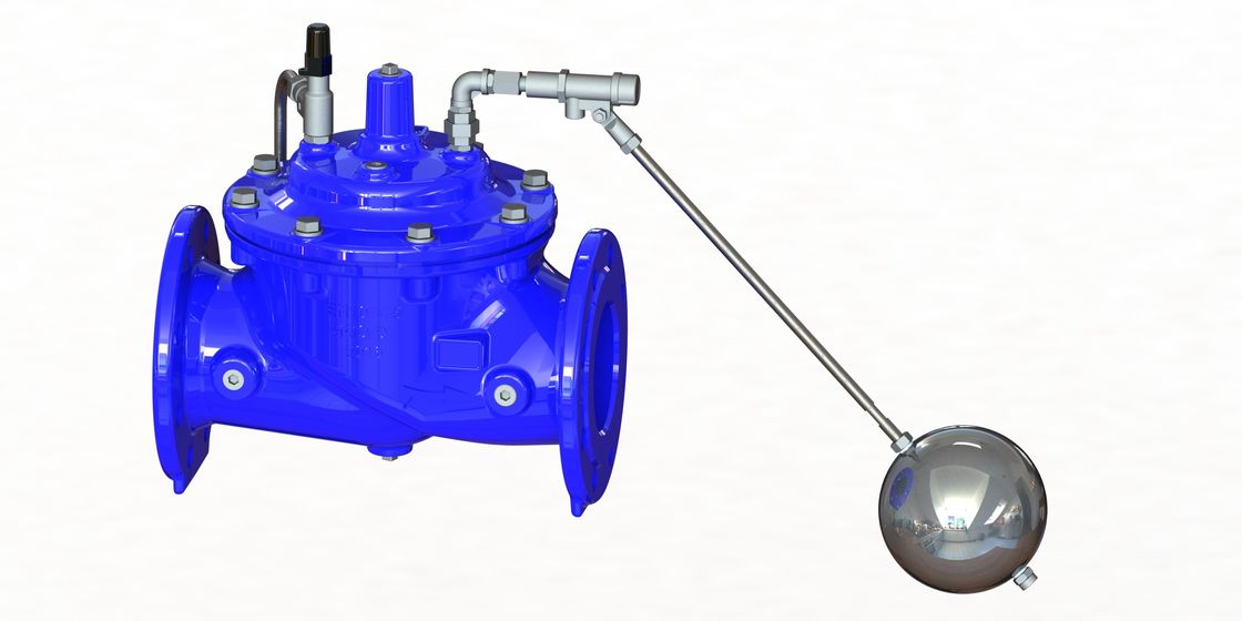 De epoxy Met een laag bedekte het Moduleren Vlotter In werking gestelde Klep, Hoogtepunt droeg de Klep van de Waterspiegelvlotter
