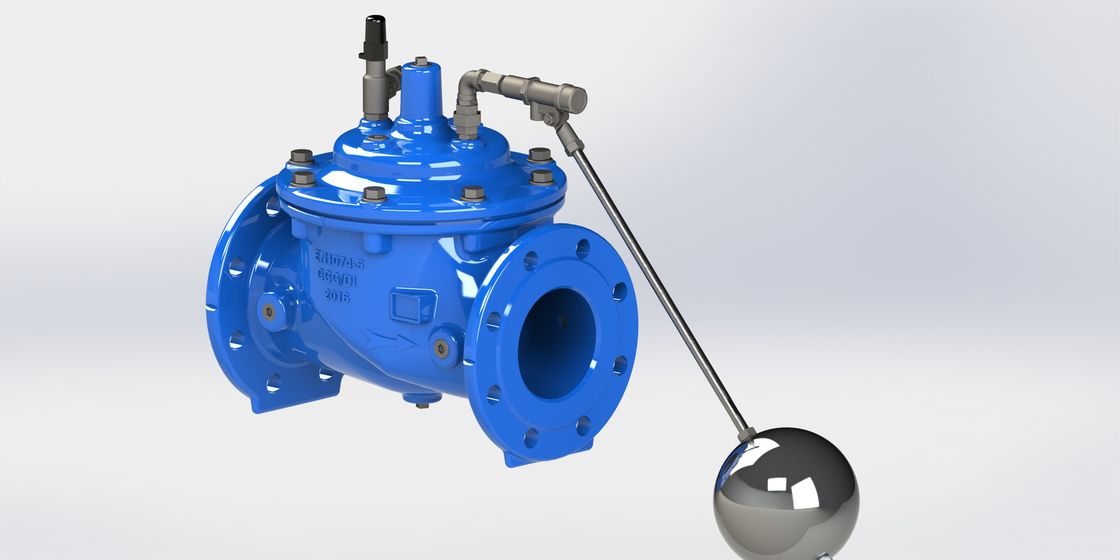 De epoxy Met een laag bedekte het Moduleren Vlotter In werking gestelde Klep, Hoogtepunt droeg de Klep van de Waterspiegelvlotter