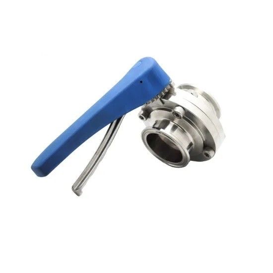 Hand/Pneumatische Sanitaire Vleugelklep voor Apotheekindustrie