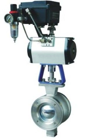 V Typetap Opgezette Klep Lichtgewicht voor Industriële Nauwkeurige Datatransportbesturing