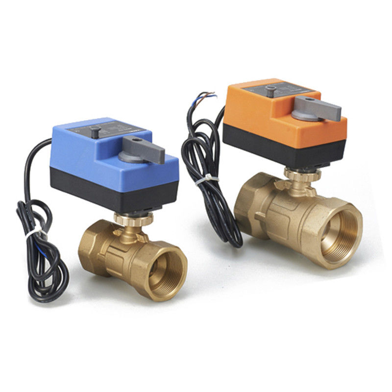 Nauwkeurige 2 Manier Elektrische Aangedreven Kogelklep voor Waterspiegel/Datatransportbesturing