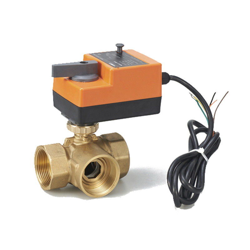 Nauwkeurige 2 Manier Elektrische Aangedreven Kogelklep voor Waterspiegel/Datatransportbesturing