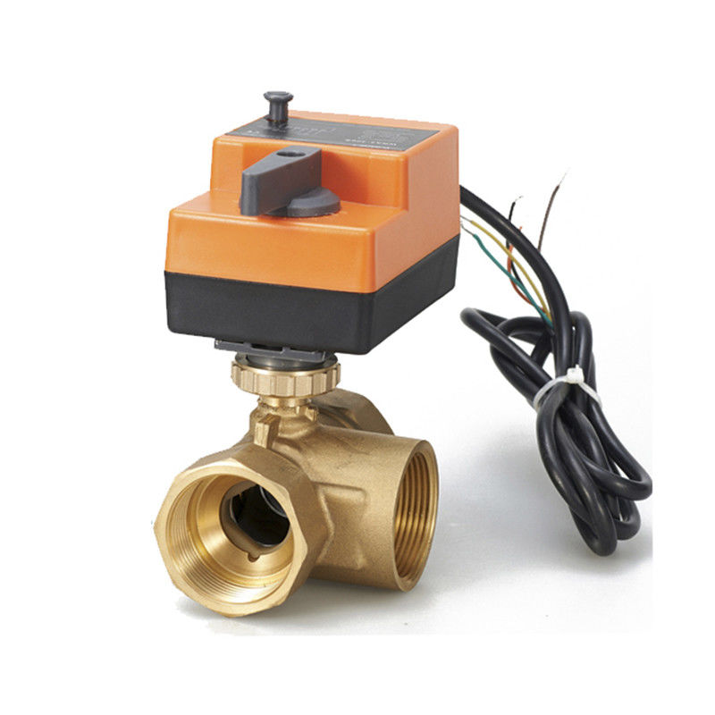 Nauwkeurige 2 Manier Elektrische Aangedreven Kogelklep voor Waterspiegel/Datatransportbesturing