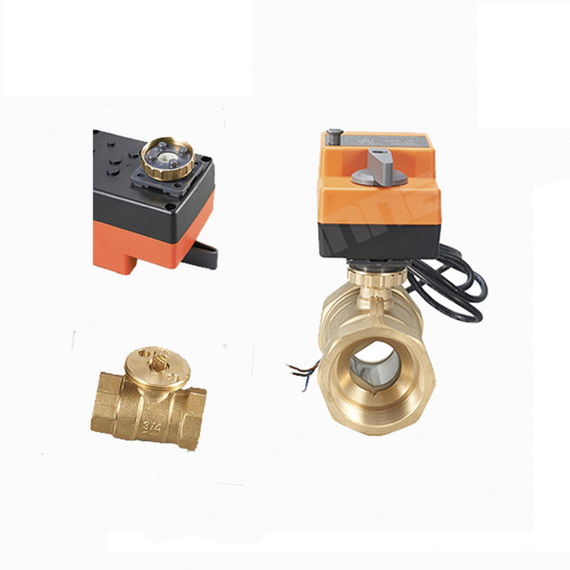 Nauwkeurige 2 Manier Elektrische Aangedreven Kogelklep voor Waterspiegel/Datatransportbesturing