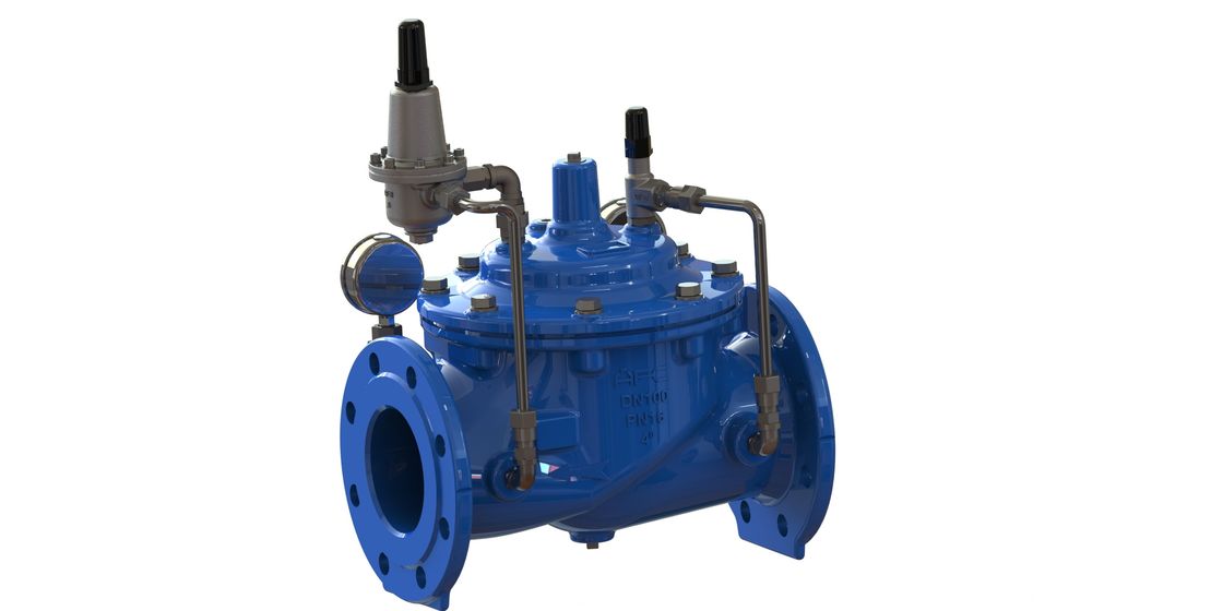De DrukAfblaasklep van het hindernis droeg de Vrije Water, Hoogtepunt de Controleklep van de Waterdruk