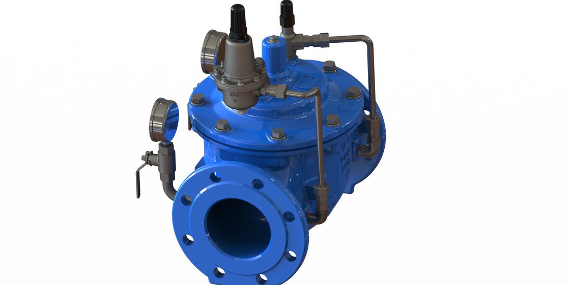 De kneedbare Druk die van het Ijzerwater Klep voor Watersysteem/Irrigatiesysteem verminderen