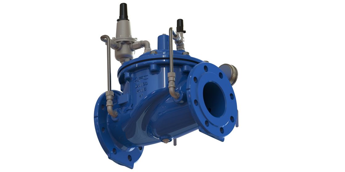 De kneedbare Druk die van het Ijzerwater Klep voor Watersysteem/Irrigatiesysteem verminderen