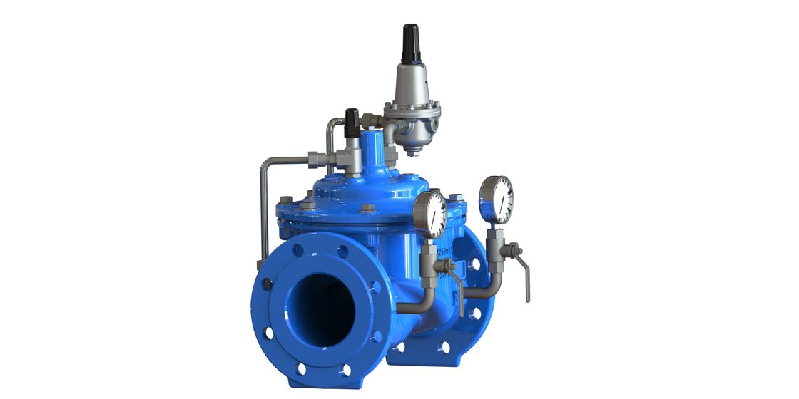 Epoxy Met een laag bedekte Waterdruk die Klep voor Landbouwirrigatiesysteem verminderen