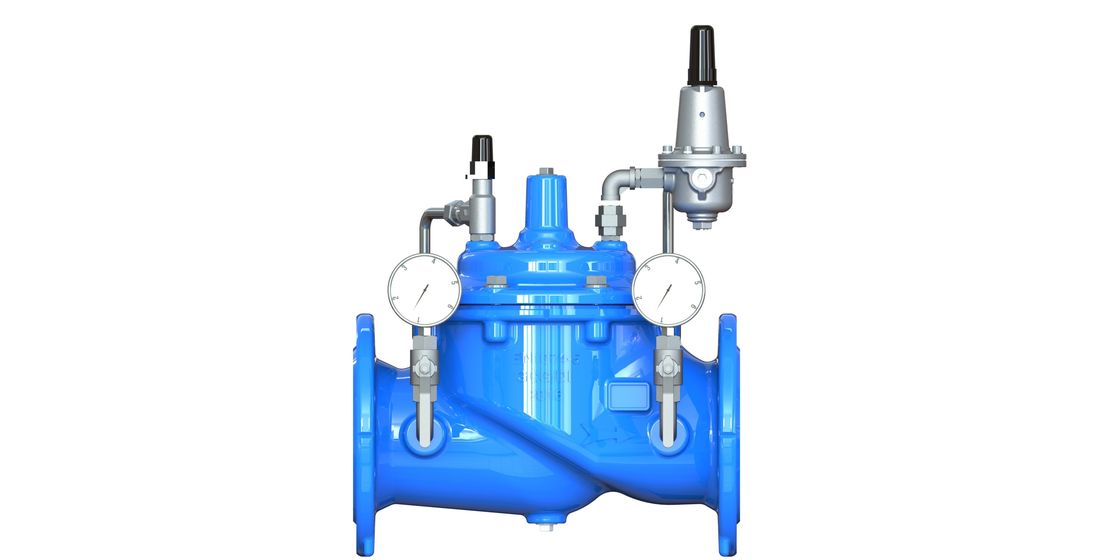 Epoxy Met een laag bedekte Waterdruk die Klep voor Landbouwirrigatiesysteem verminderen