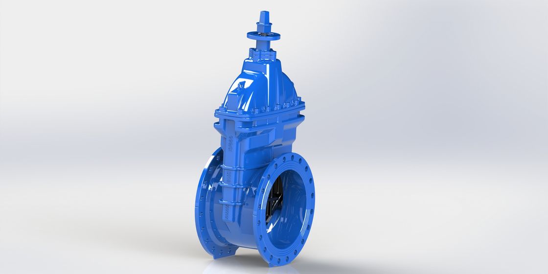 De Poortklep van het schurings Bestand Water, Kneedbare het Type van Ijzerwig Poortklep