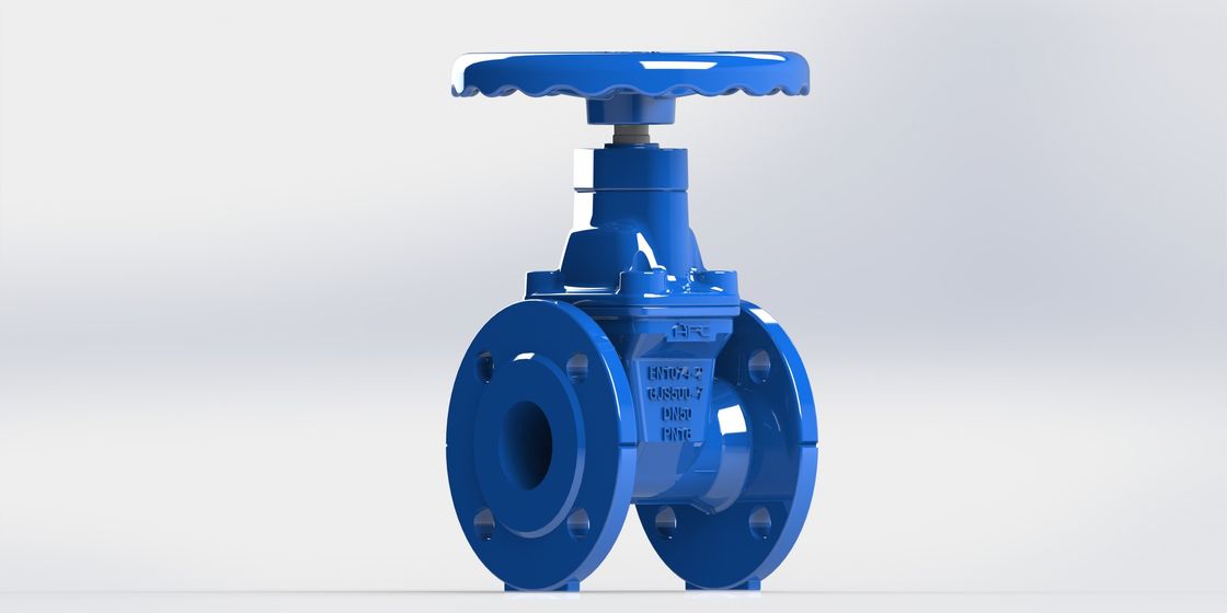 Kneedbaar Ijzer gjs500-7 Beschikbare de Klepfbe Met een laag bedekte AWWA Flens van de Waterpoort