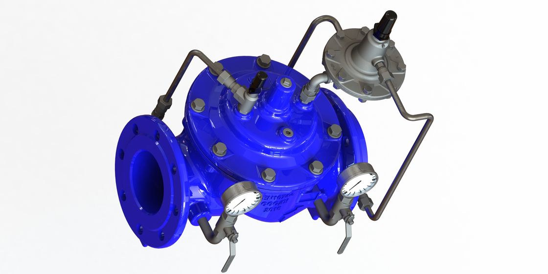 De antiroest Draagbare Klep van de Waterdatatransportbesturing met Automatische Modulerende Functie