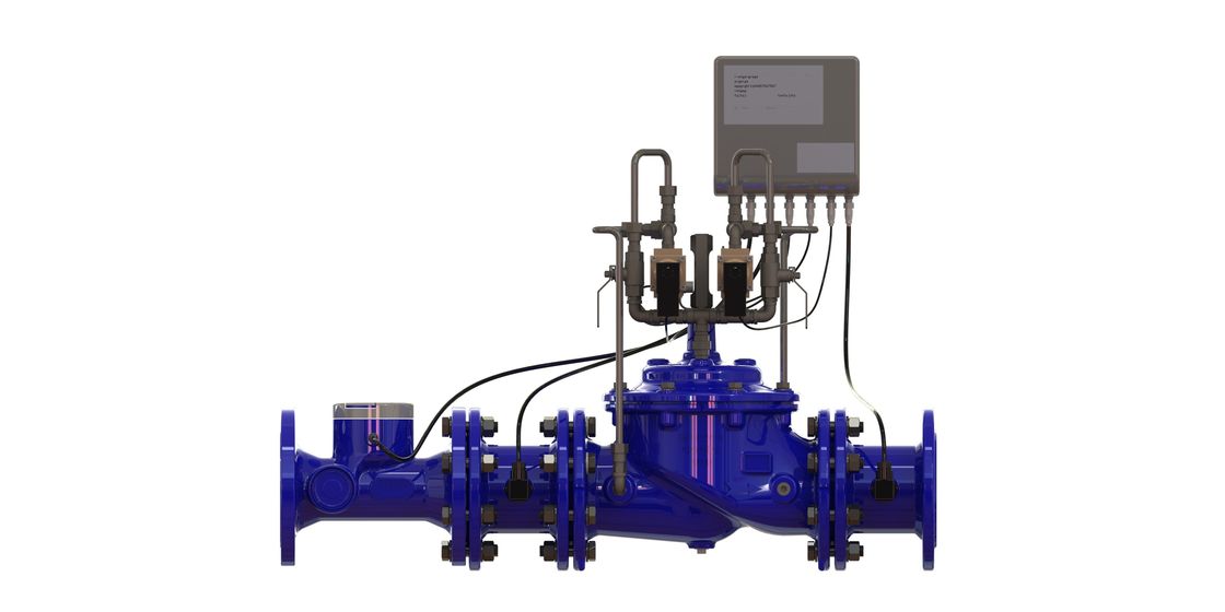 De epoxy Met een laag bedekte Controle van de de Klep Dynamische die Druk van de Watercontrole op Stroomtarief wordt gebaseerd